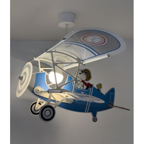 Lustre Et Lampe Suspension Enfant Avion Snoopy