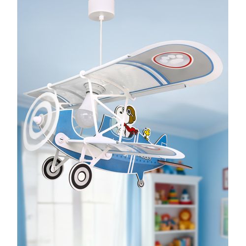 Lustre Et Lampe Suspension Enfant Avion Snoopy