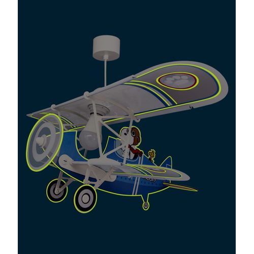 Lustre Et Lampe Suspension Enfant Avion Snoopy