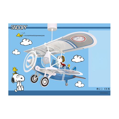 Lustre Et Lampe Suspension Enfant Avion Snoopy