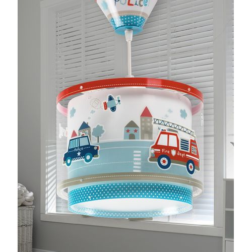 Lampe Suspension Enfant Police Et Pompiers
