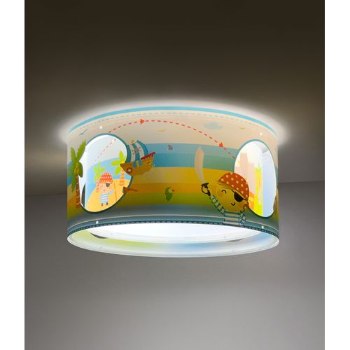 Plafonnier Pour Enfant Pirate Island Île Des Pirates