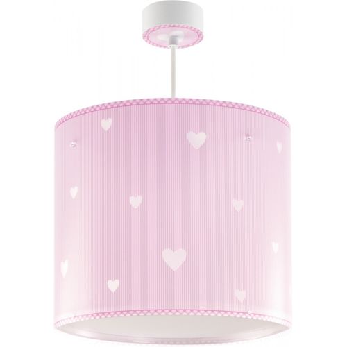 Lustre Et Lampe Suspension Enfant Sweet Dreams Coeurs Rose