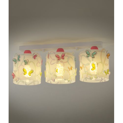 Plafonnier à 3 Lampes Butterfly Papillon