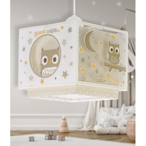 Lustre Et Lampe Suspension Enfant Good Night Hibou