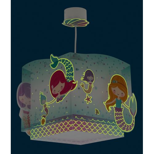 Lustre Et Lampe Suspension Enfant Mermaids Sirènes