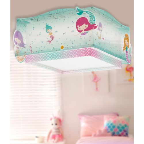 Plafonnier Pour Enfant Mermaids Sirènes