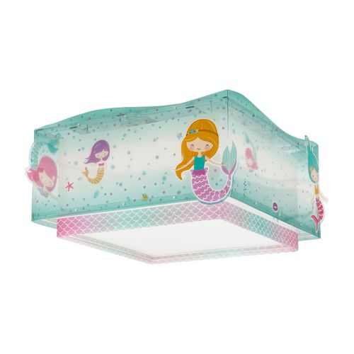 Plafonnier Pour Enfant Mermaids Sirènes