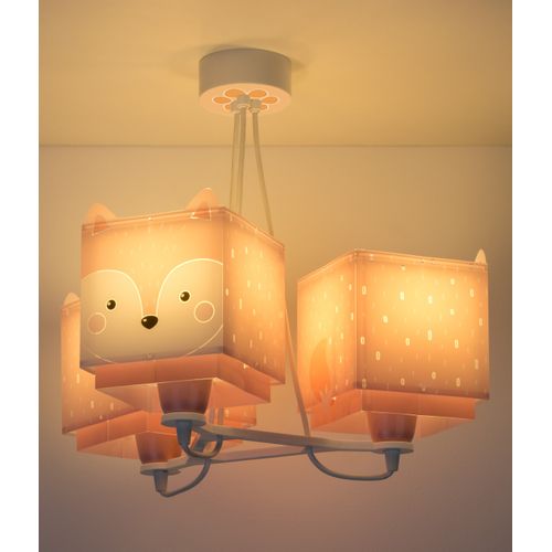 Suspension Pour Enfants à 3 Lampes Little Fox Petit Renarde