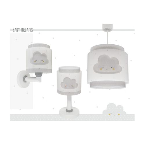 Lampe Suspension Enfant Baby Dreams Nuage Gris