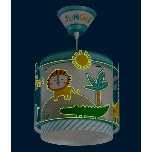 Lampe Suspension Enfant Little Jungle Animaux De La Jungle