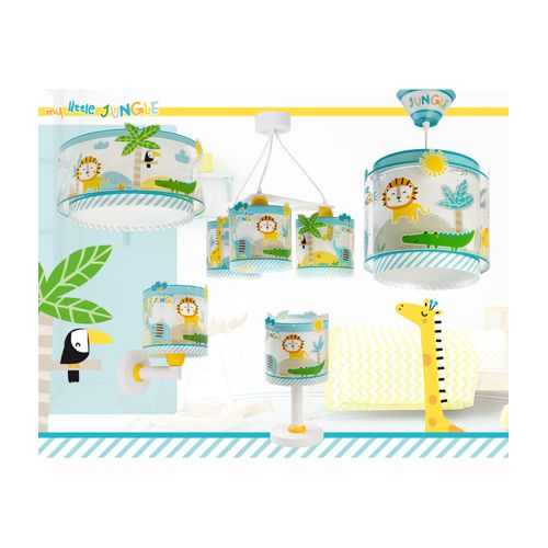 Lampe Suspension Enfant Little Jungle Animaux De La Jungle