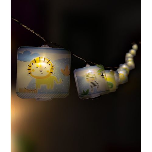 Guirlande Veilleuse Luminaire Intérieur My Little Jungle - Animaux Jungle