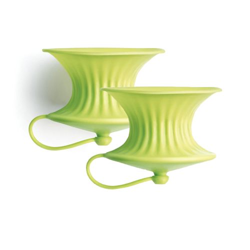 Set De 2 Presse-agrumes Vert En Silicone