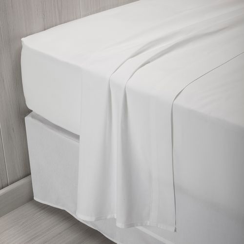 Drap Plat 135x200cm - Pikolin Home - 100% Coton - Respirant
