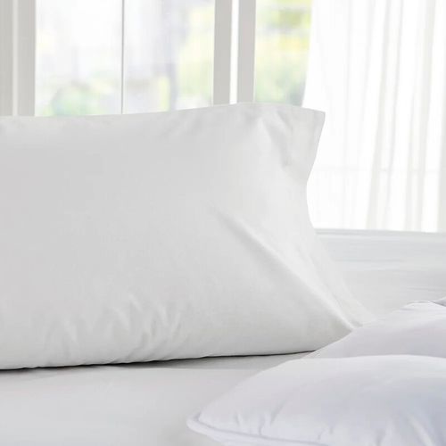 Taie D'oreiller 150x40cm - Pikolin Home - 100% Coton - Blanc