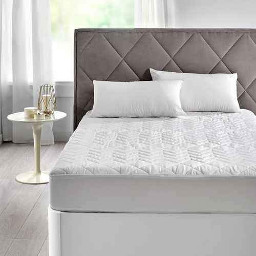 Protège-matelas 150x196cm- Pikolin Home- 100% Coton- Hauteur 32cm