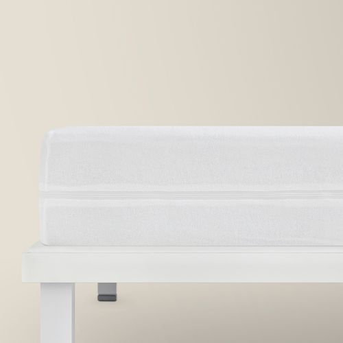 Housse De Matelas 160x196cm - Pikolin Home - Fermeture Éclair En U - 6 Faces