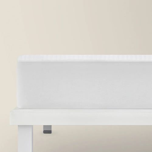 Housse De Matelas 150x196cm- Pikolin Home- 100% Coton- Fermeture Éclair En L