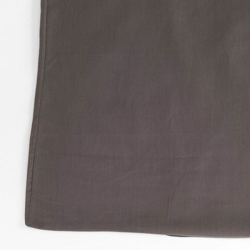 Housse De Couette Et Oreiller 180x190cm- Pikolin Home- Coton- Gris