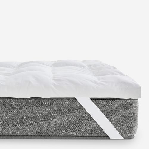 Surmatelas 140x190cm- Pikolin Home- Microfibre- Traitement Anti-acariens- Jusqu'à 32cm