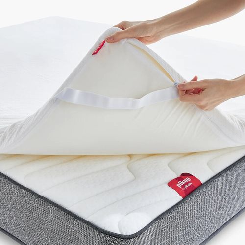Surmatelas 140x200cm- Pikolin Home- Visco- 7cm- Respirant- Lavable