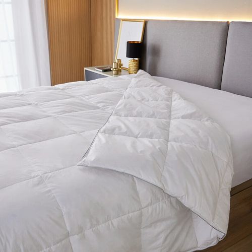 Couette Nordique Premium 150x220cm- 92% Duvet- Hiver- Lit 80/90