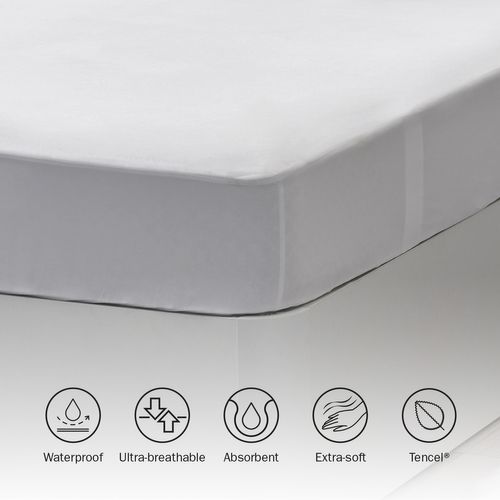 Protège-matelas Tencel Imperméable - 100 X 196 Cm