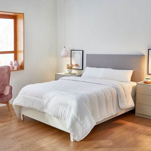 Couette Nordique En Fibre D'aloe Vera 400 Gr Pour L'hiver - 155 X 200 Cm