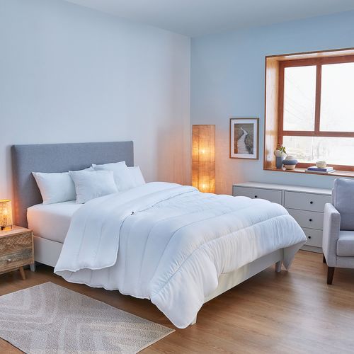 Couette Nordique 150x220cm- Fibre Pkh- Hiver Extrême- Lit 80/90