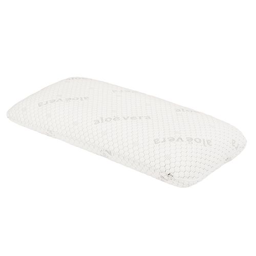 Oreiller En Mousse à Mémoire De Forme Dermoprotectrice Fermeté Moyenne - Pack De 2 - 90 Cm