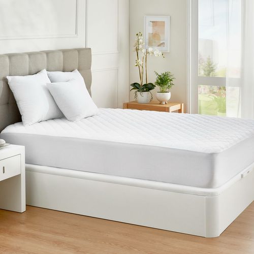 Protège-matelas Anti-allergène Matelassé Et Imperméable - 135 X 196 Cm
