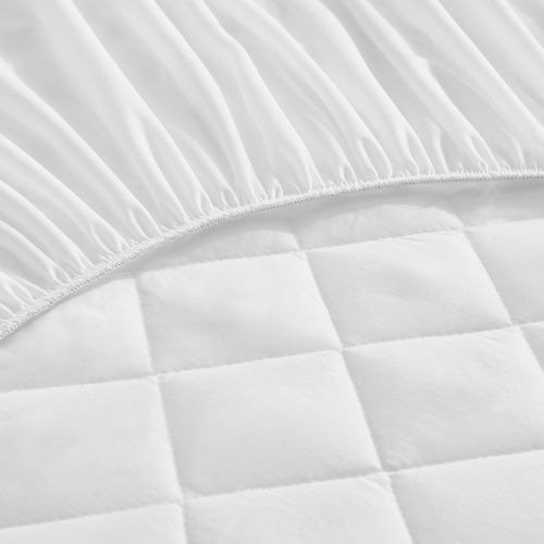 Protège-matelas Anti-allergène Matelassé Et Imperméable - 135 X 196 Cm