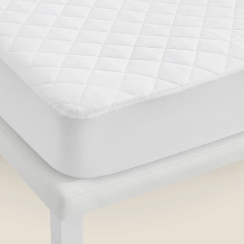 Protège-matelas Anti-allergène Matelassé Et Imperméable - 135 X 196 Cm