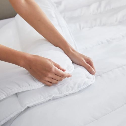 Couette Nordique 250x220cm-2 En 1-pkh Microfibre-4 Saisons-lit 150/160