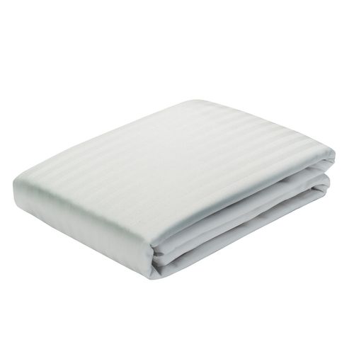 Couvre-lit En Coutil 225x270cm - Pikolin Home - Blanc - Été