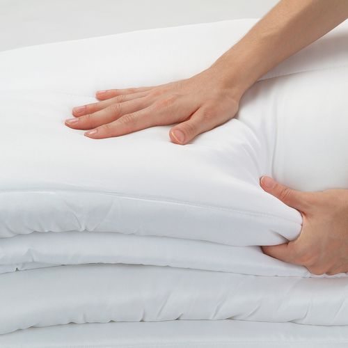 Couette En Fibre - Tissu Ultra-doux - Automne-hiver - 220 X 220 Cm