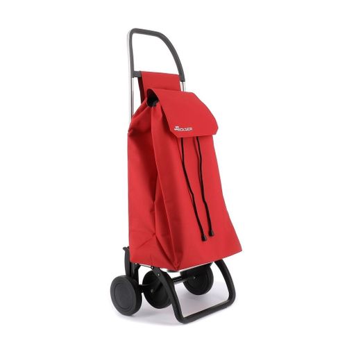 Poussette De Marché 4 Roues 43l Rouge - Saq056 Rojo