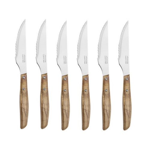 Coffret 6 Couteaux à Steak 11cm Acier Inox - 372300