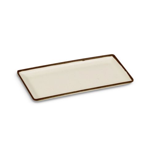 Plat Rectangulaire En Mélaminé Collection Halo 33 X 15 Cm -