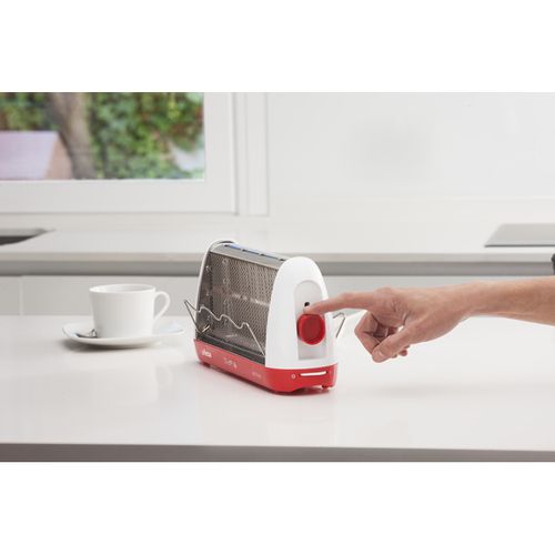 Grille Pain Tt7963 Activa Rouge, Blanc 700 W