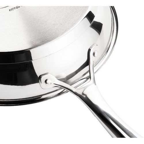 Poêle - D. 32 Cm - Manche Ergonomique - Tous Feux Dont Induction - Inox
