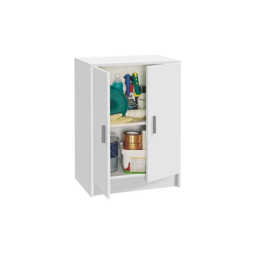 Armoire Basse Polyvalente - Blanc