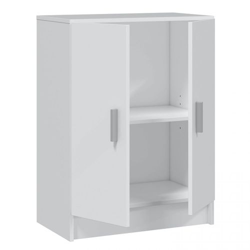 Armoire Basse Polyvalente - Blanc
