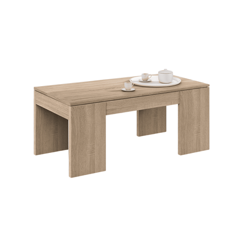 Table Basse à Plateau Relevable - L100 X H43 Cm
