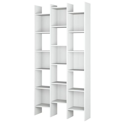 Etagère Kim 3 Échelles L96cm X H192cm - Blanc