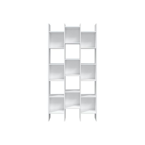 Etagère Kim 3 Échelles L96cm X H192cm - Blanc