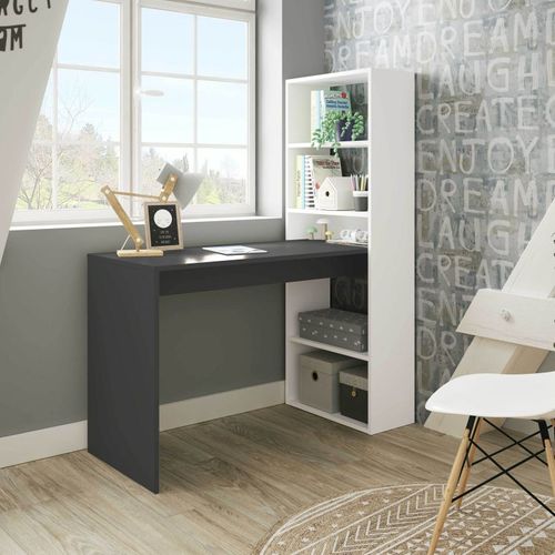 Bureau Kelvin Chocolat Anthracite