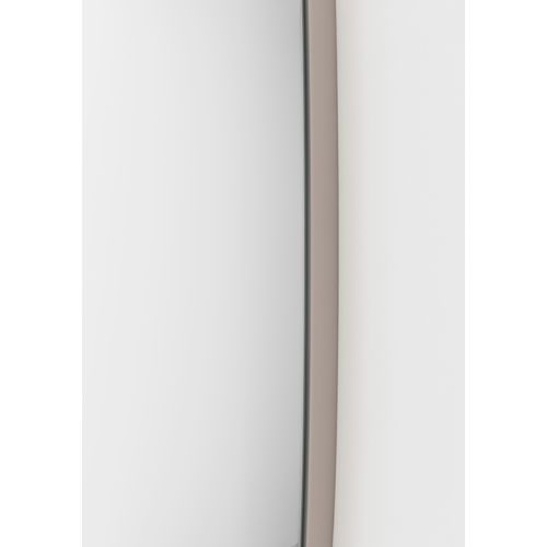 Miroir Rond Herdasa Lune Taupe Ø38