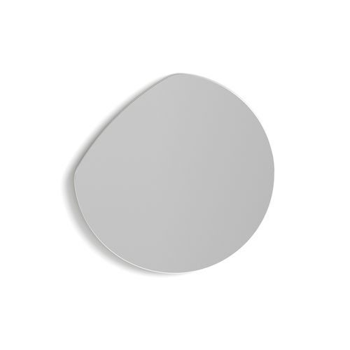 Miroir Rond Herdasa Lune Taupe Ø38